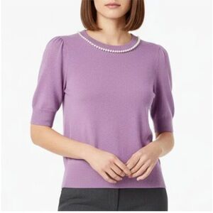 Kate Spade Elegant Purple Women's wool blend sweater